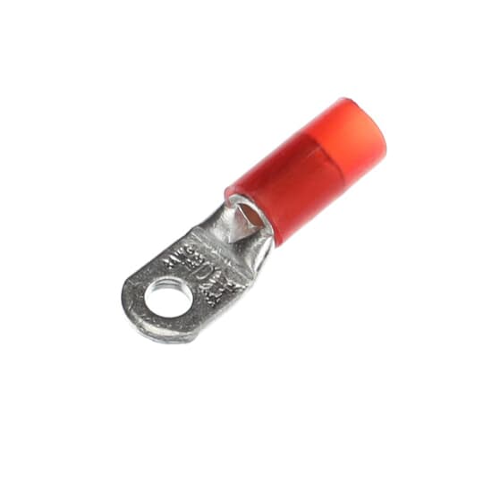 INS NYL RING TERM, 8AN, NO10, RED