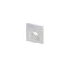 Data / Telecommunication / Antenna UAE/IAE (ISDN) 1 gang studio white - Platform 63