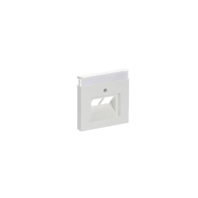 Data / Telecommunication / Antenna UAE/IAE (ISDN) 2 gang studio white - Platform 63