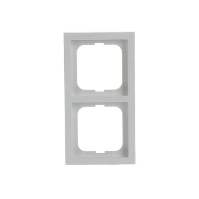 Cover frame 2gang studio white - future linear