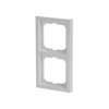 Cover frame 2-gang studio white - future linear