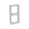 Cover frame 2-gang studio white - future linear
