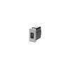 USB charger 2.000mA, 1-gang - 1M - Silver Breakout cable with USB A Silver  - Zenit
