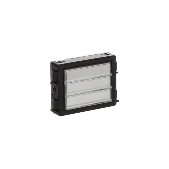 Bar Pushbutton module, 3/6, white – Image 2 of 3