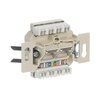 Flush Mounted Inserts UAE Cat 6 2x RJ45 8(8) Inclined version 2gang