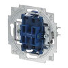 Switch insert Series push button Alternating-/alternating switch for 2 rocker, 10 A