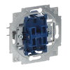 Switch insert Series push button Alternating-/alternating switch for 2 rocker, 10 A
