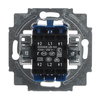 Switch insert Series push button Alternating-/alternating switch for 2 rocker, 10 A