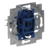 Switch insert Single push button Two-way switch for 1 rocker, 10 A