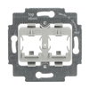 Mounting Plate Keystone Straight version 2gang grey