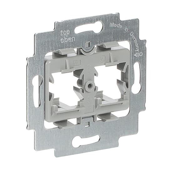 Mounting Plate Modular Jack 2gang grey – Görsel 3 / 4