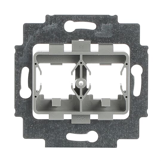 Mounting Plate Modular Jack 2gang grey – Görsel 2 / 4