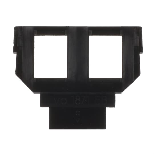 Socket Fixing Plate for Keystone 2 gang anthracite