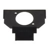 Socket Fixing Plate for XLR 2 gang anthracite