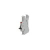 Interface module with auxiliary contact