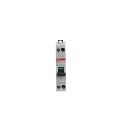 Miniature circuit breaker - SN201M - 1P+N - 4 A - C - (230 V) 10 kA