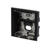 Flush-mounted box, 1/1, black