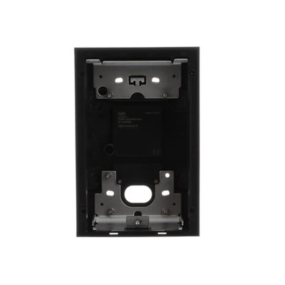 Flush-mounted box, 1/2, black