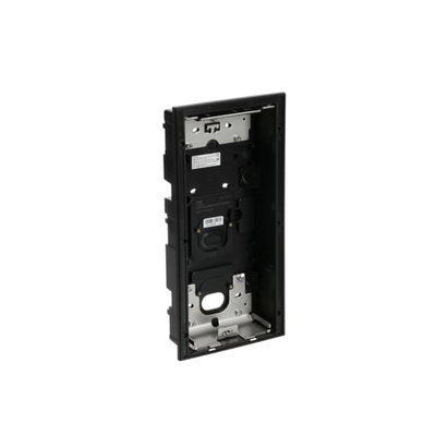 Flush-mounted box, 1/3, black