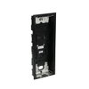 Flush-mounted box 1/4 black