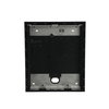 Surface-mounted box 2/3 black