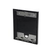 Surface-mounted box 2/3 black