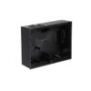 Flush-mounted box&pre-installation box for touch 7&10, black