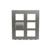 Video Outdoor Station frame 2/3 stainless steel