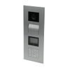 Video outdoor station, with keypad, with ID card, aluminium
