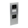 Video outdoor station, with keypad, with ID card, aluminium