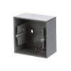 Mounting Box 1-gang aluminium silver - future linear