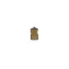 Switch 1-way Double Pole 1 gang(s), 2-pole switch with LED not exchangeable Matt Gold - Millenium
