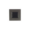 Blank cover Blind plate Without imprint Stainless steel - Millenium