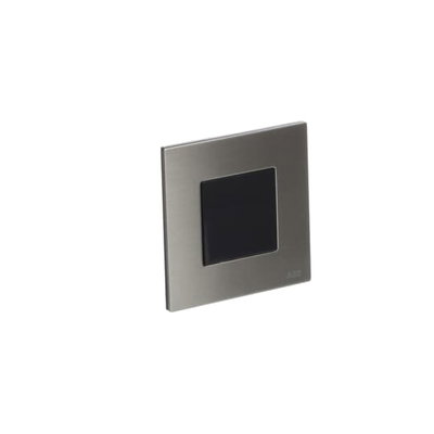 Blank cover Blind plate Without imprint Stainless steel - Millenium