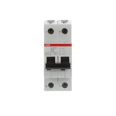 Miniature Circuit Breaker - S200MUC - 2P - 6 A - B - (AC) 10 kA