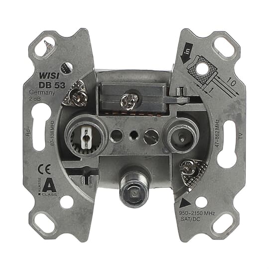 Antenna socket insert TV / Radio / SAT End socket