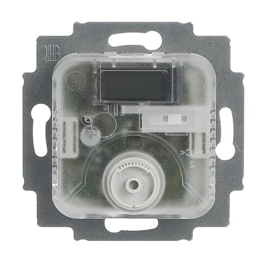 Room thermostat insert with Nightly reduction Turn button 230 V AC Normally Open (NO)