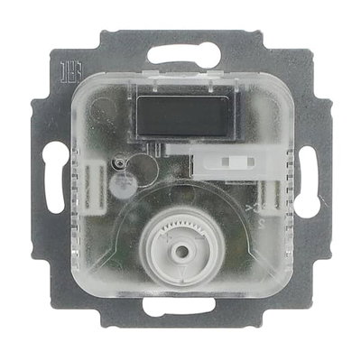 Room thermostat insert with Resistance sensor with Nightly reduction Turn button 230 V AC Normally Open (NO)