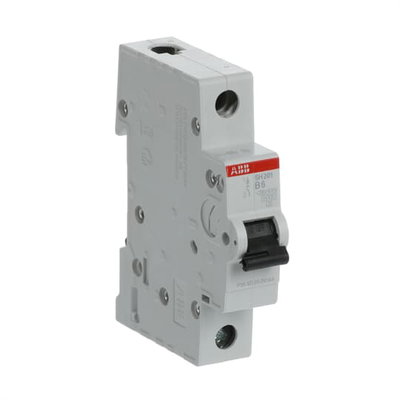 Miniature Circuit Breaker - SH200 - 1P - 6 A - B - (AC) 6 kA