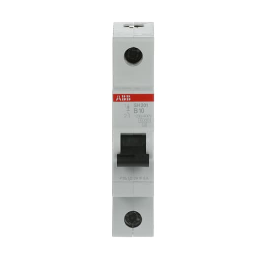 Miniature Circuit Breaker - SH200 - 1P - 10 A - B - (AC) 6 kA