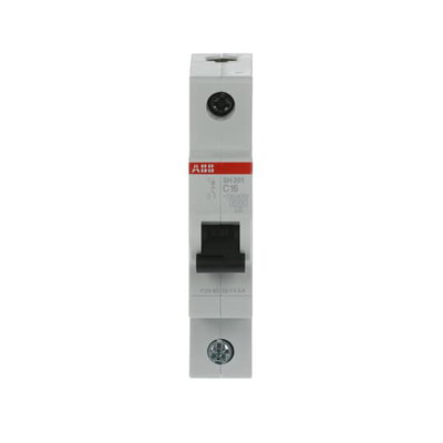 Miniature Circuit Breaker - SH200 - 1P - 16 A - C - (AC) 6 kA
