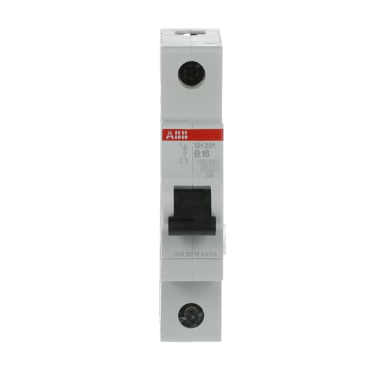 Miniature Circuit Breaker - SH200 - 1P - 16 A - B - (AC) 6 kA