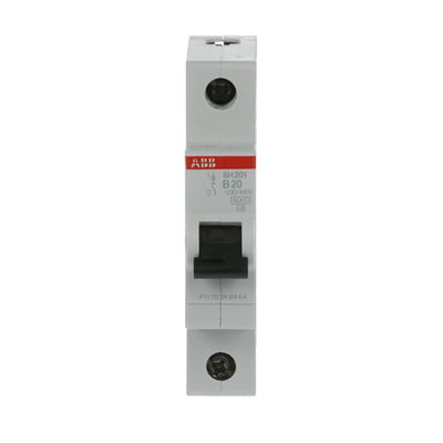 Miniature Circuit Breaker - SH200 - 1P - 20 A - B - (AC) 6 kA