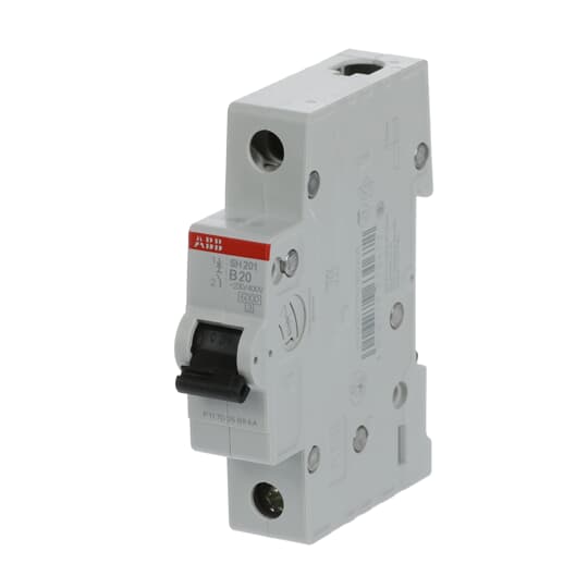 Miniature Circuit Breaker - SH200 - 1P - 20 A - B - (AC) 6 kA – Image 3 of 3