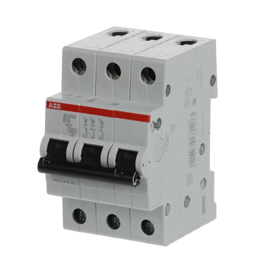 Miniature Circuit Breaker - SH200 - 3P - 6 A - B - (AC) 6 kA – Image 4 of 4