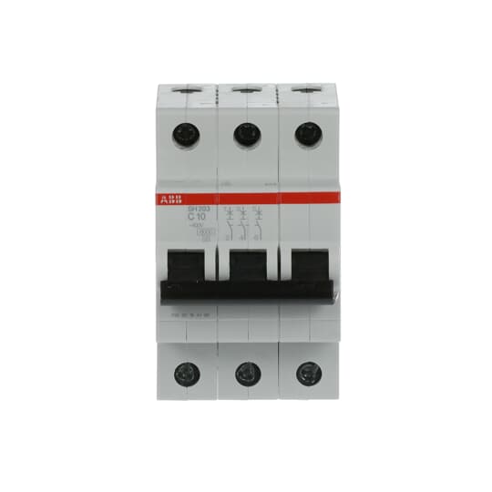 Miniature Circuit Breaker - SH200 - 3P - 10 A - C - (AC) 6 kA – Image 2 of 3