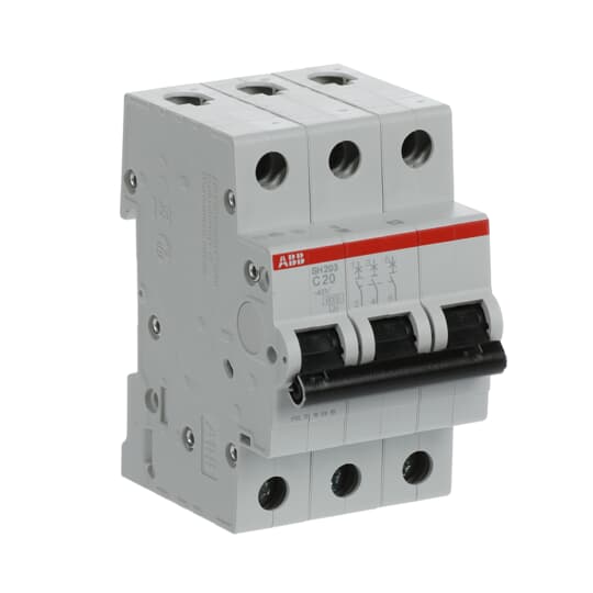 Miniature Circuit Breaker - SH200 - 3P - 20 A - C - (AC) 6 kA – Image 2 of 3