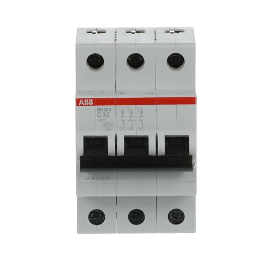 Miniature Circuit Breaker - SH200 - 3P - 32 A - C - (AC) 6 kA – Image 2 of 4