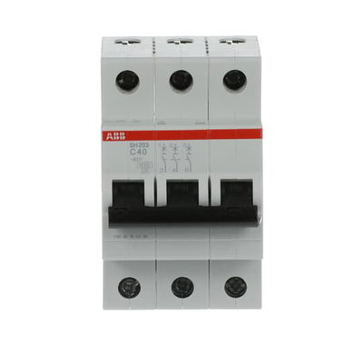 Miniature Circuit Breaker - SH200 - 3P - 40 A - C - (AC) 6 kA