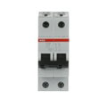 Miniature Circuit Breaker - S200 - 2P - 3 A - C - (AC) 6 kA
